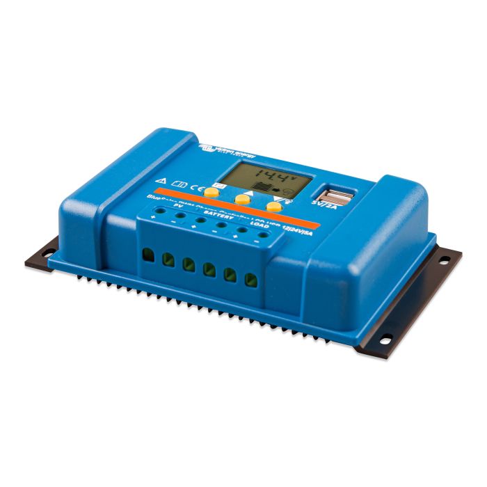 Régulateur de charge solaire Victron BlueSolar PWM LCD&USB 12/24 V 5 A 