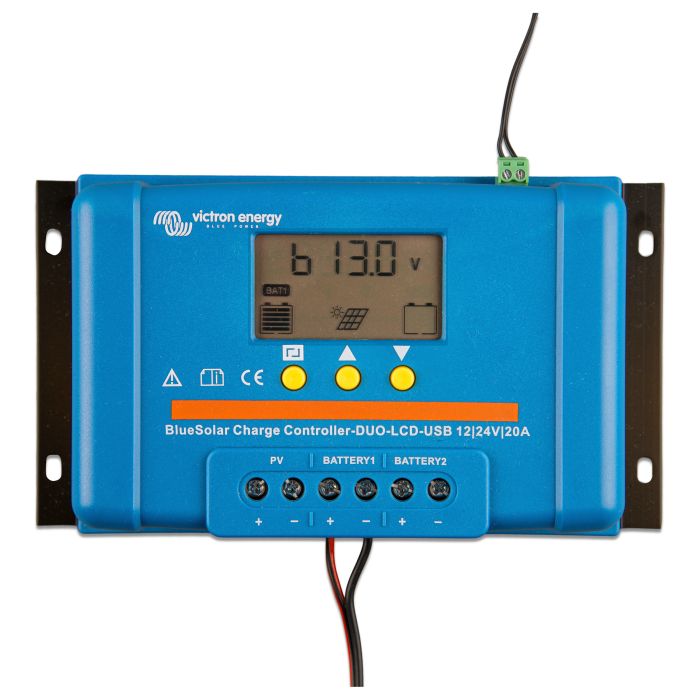 Régulateur de charge solaire PWM Victron BlueSolar 48 V 30 A LCD & USB 