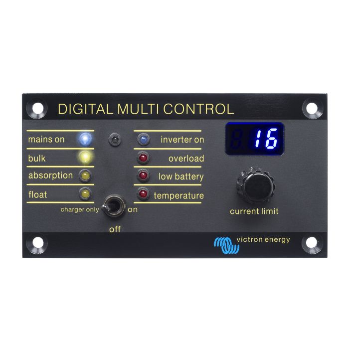 Panneau de commande Victron Energy Digital Multi Control 200/200A 