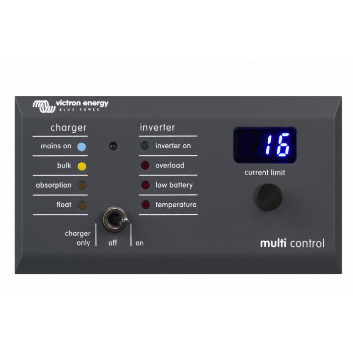 Panneau de commande Victron Energy Digital Multi Control 200/200 A GX 90° 