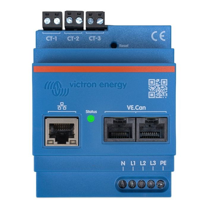 Compteur d'énergie Victron Energy VM-3P75CT triphasé 75 A 