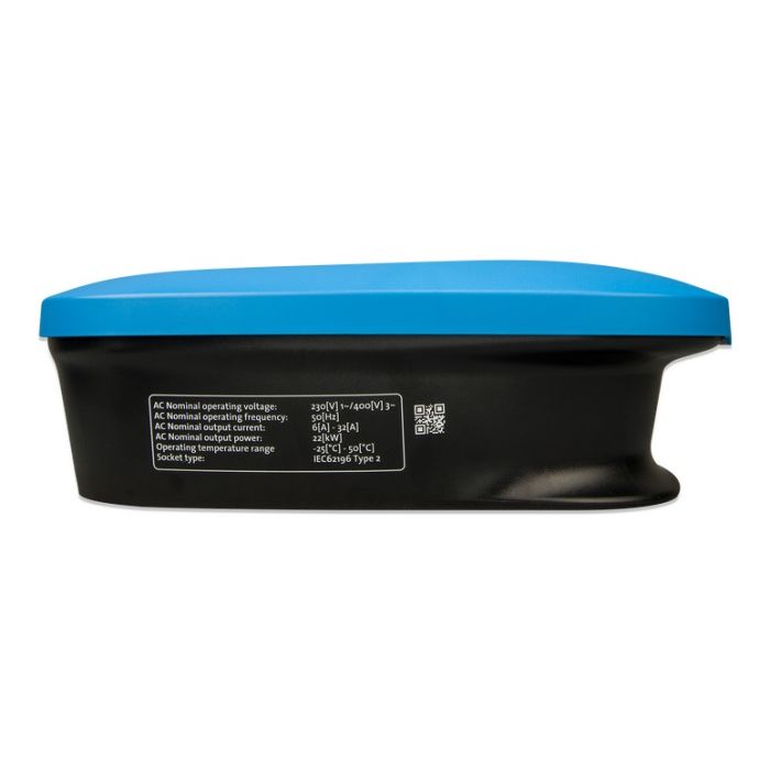 Borne de recharge Victron Energy EV Charging Station NS bleue 22 kW 