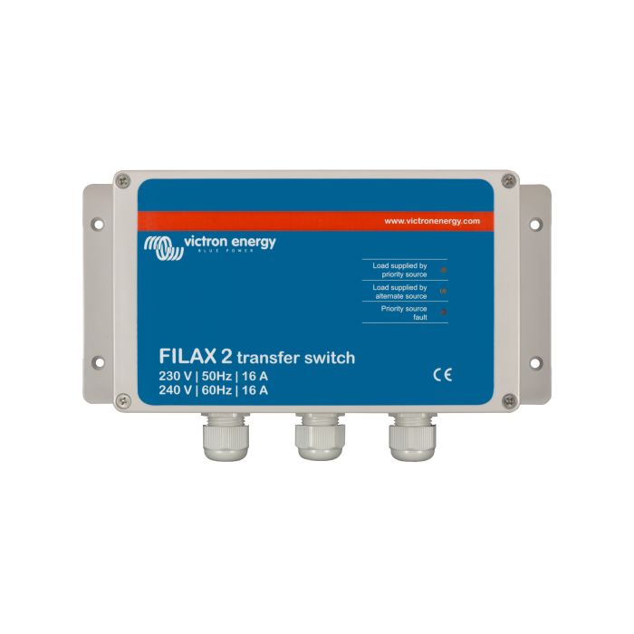 Commutateur automatique Victron Energy Filax-2 230 V/50 Hz - 240 V/60 Hz 