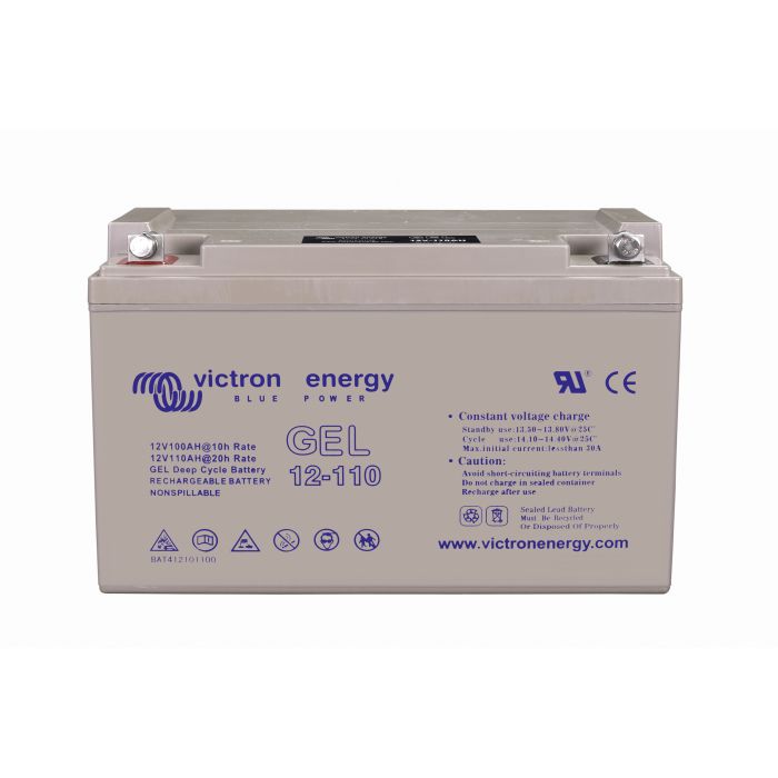 Batterie à décharge lente GEL Victron Energy 12 V 110 Ah – GEL