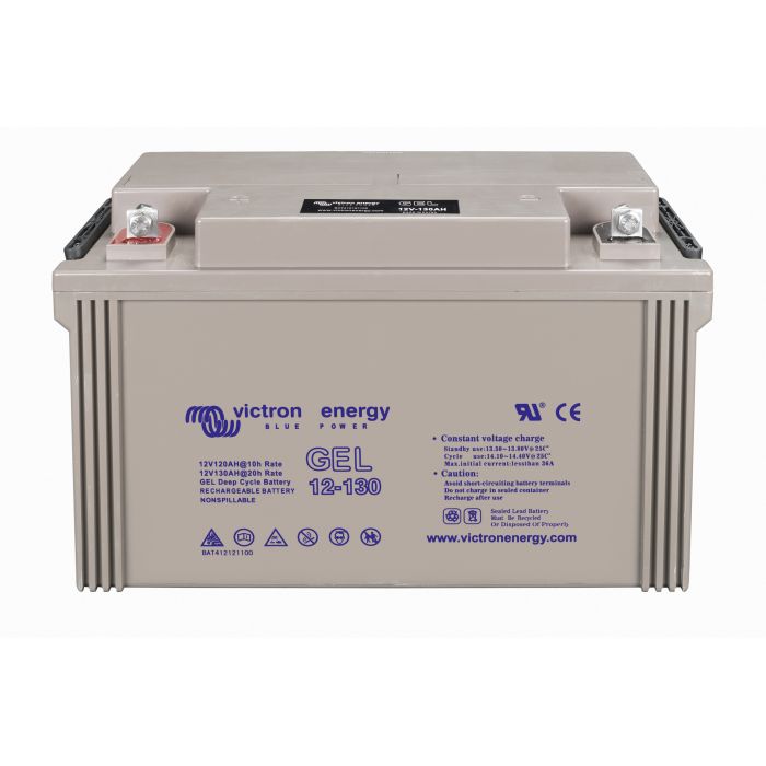 Batterie à décharge lente GEL Victron Energy 12 V 130 Ah – Semi-traction GEL