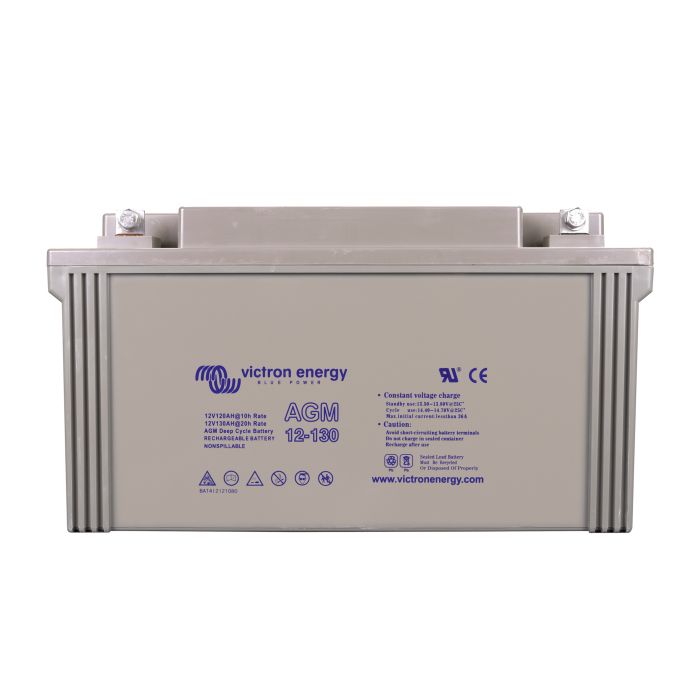 Batterie à décharge lente GEL Victron Energy 12 V 130 Ah – Semi-traction GEL