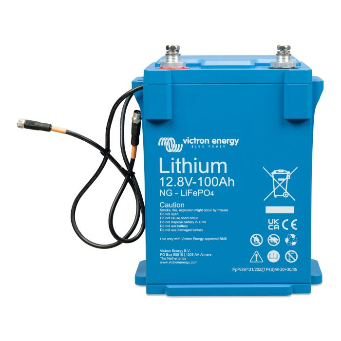 Batterie lithium LiFePO4 Victron Energy 12,8 V 100 Ah NG – Lithium LiFePO4
