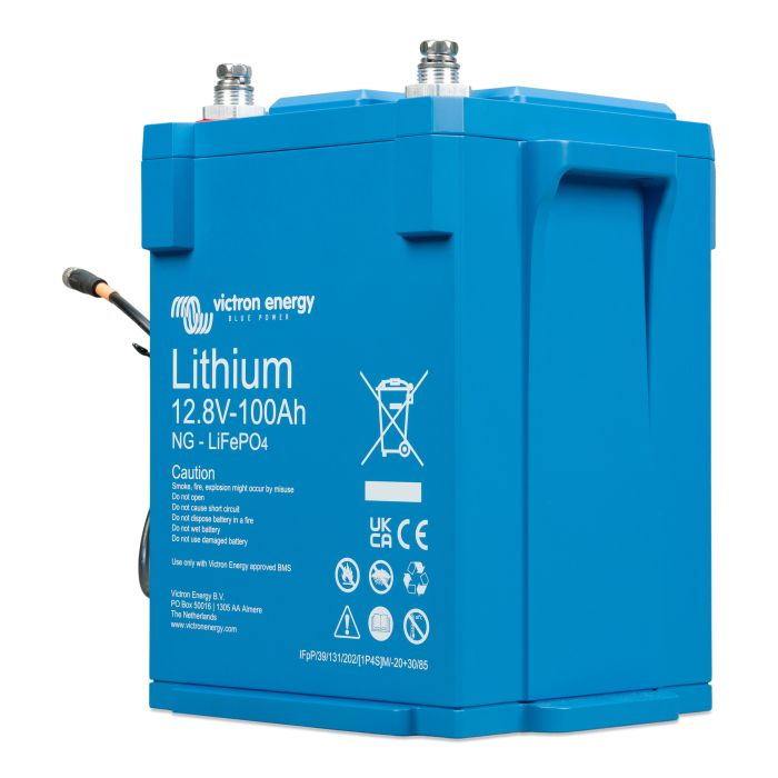 Batterie lithium LiFePO4 Victron Energy 12,8 V 100 Ah NG – Lithium LiFePO4