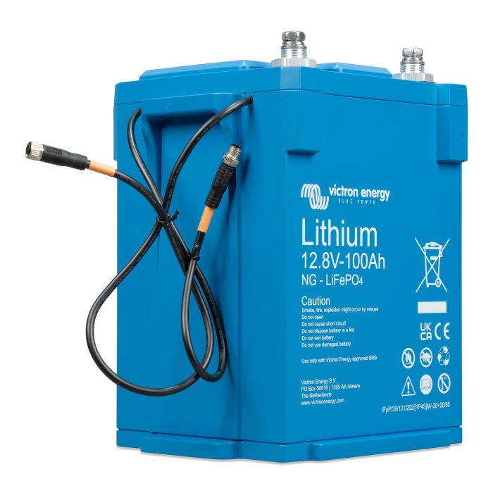 Batterie lithium LiFePO4 Victron Energy 12,8 V 100 Ah NG – Lithium LiFePO4