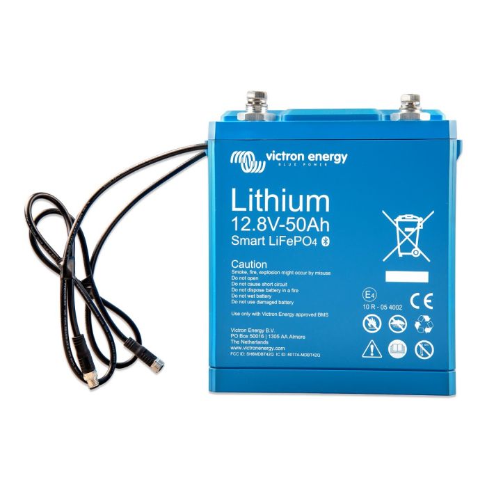 Batterie lithium LiFePO4 Victron Energy Smart 12,8 V 50 Ah – Lithium LiFePO4
