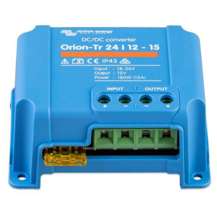 Convertisseur DC-DC Victron Energy Orion-Tr 24/12-15A 180 W non isolé 