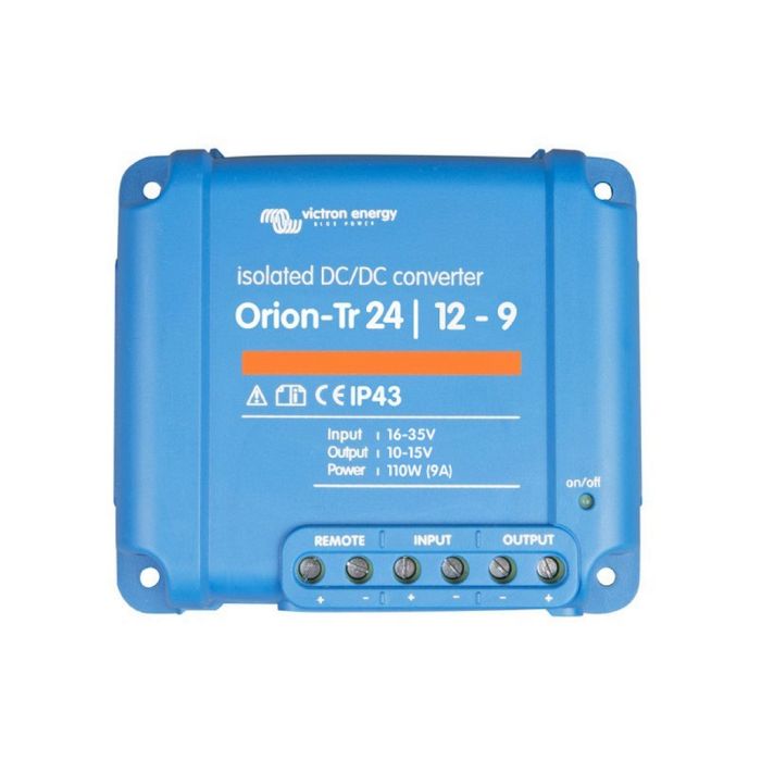 Convertisseur DC-DC Victron Energy Orion-Tr 24/12-9A isolé 110 W 