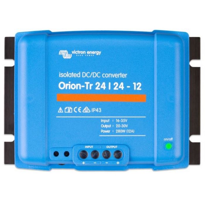 Convertisseur DC-DC isolé Victron Energy Orion-Tr 24/24-12A 280 W 