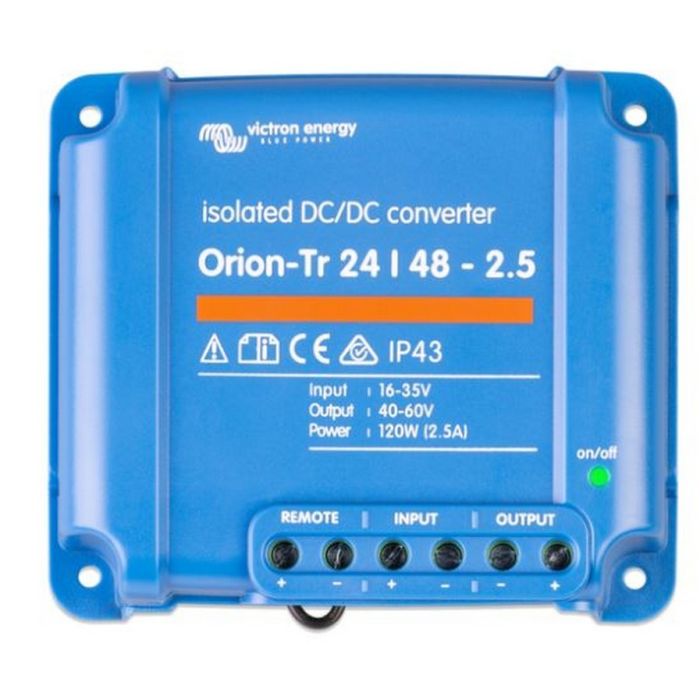 Convertisseur DC-DC isolé Victron Energy Orion-Tr 24/48-2,5 A 120 W 