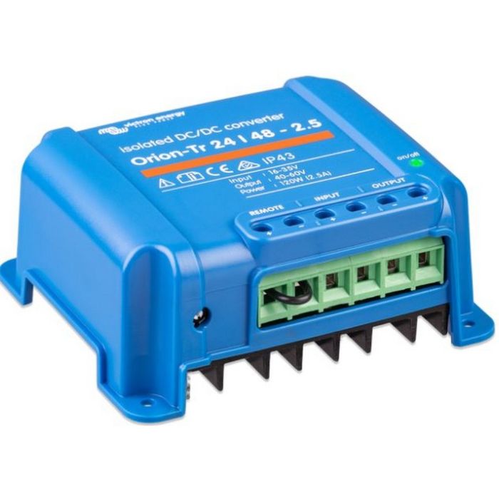 Convertisseur DC-DC isolé Victron Energy Orion-Tr 24/48-2,5 A 120 W 
