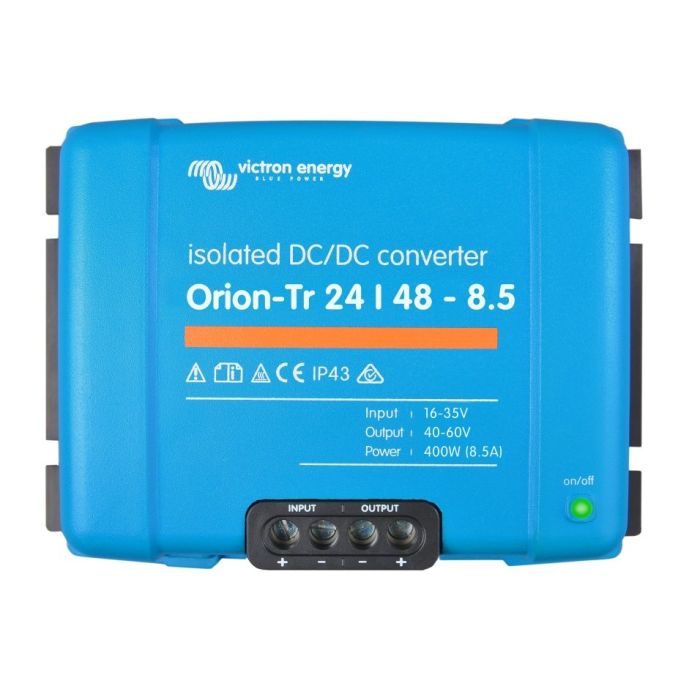 Convertisseur DC-DC Victron Orion-Tr 24/48-8,5 A 400 W isolé 