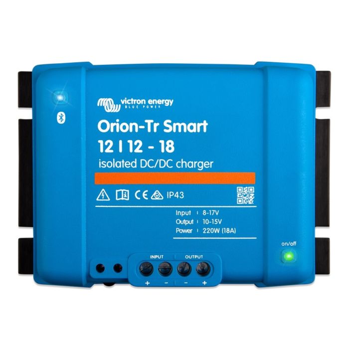 Chargeur DC-DC Victron Orion-Tr Smart 12/12-18 A 220 W isolé 