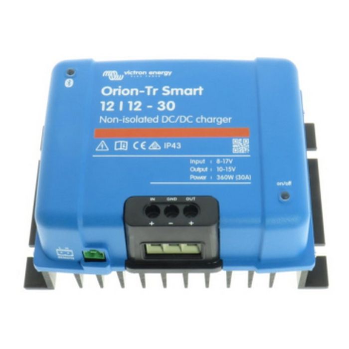 Chargeur DC-DC Victron Orion-Tr Smart 12/12-30 A 360 W non isolé 
