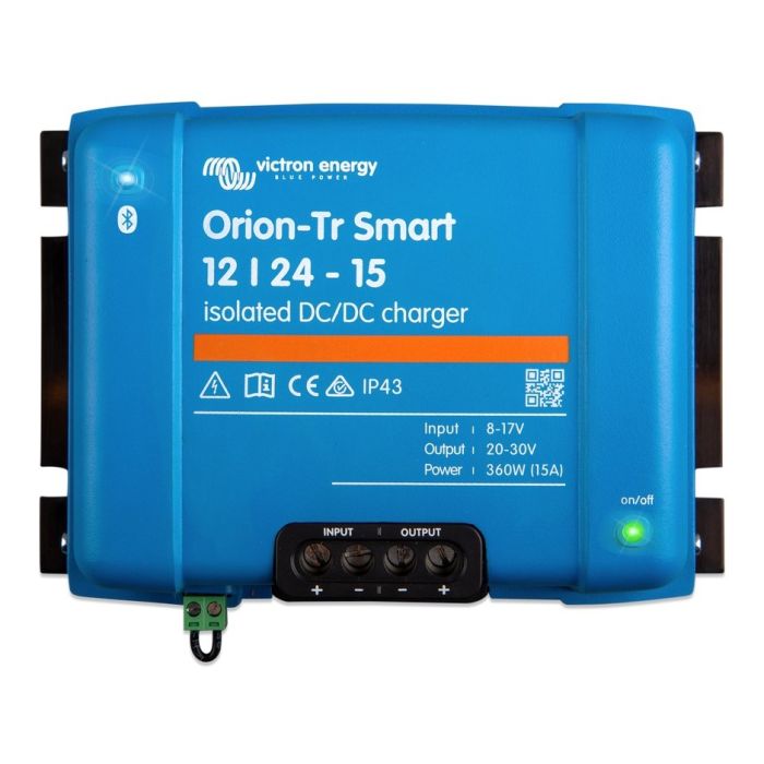 Chargeur DC-DC Victron Energy Orion-Tr Smart 12/24-15 A 360 W isolé 