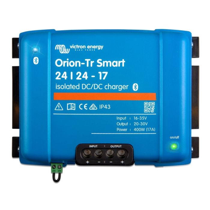 Chargeur DC-DC isolé Victron Energy Orion-Tr Smart 24/24-17A 400 W 