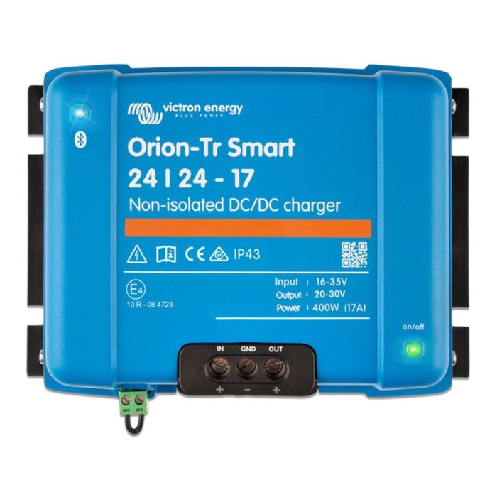 Chargeur DC-DC Victron Orion-Tr Smart 24/24-17 A 400 W non isolé 