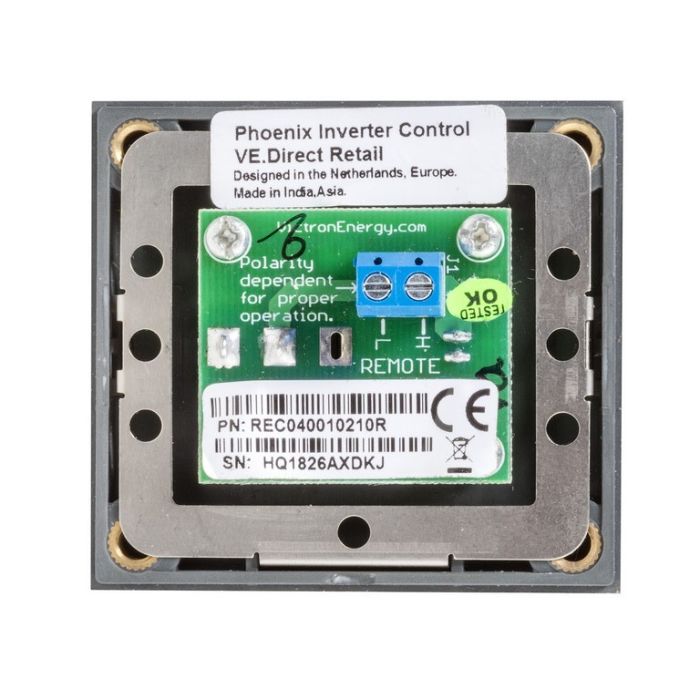 Panneau de commande Victron Energy Phoenix Inverter Control VE.Direct 