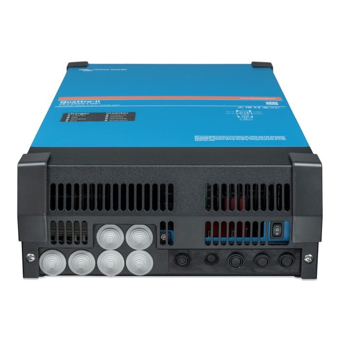 Convertisseur-chargeur Victron Quattro-II 24/5000/120-50/50 24 V 5000 VA 