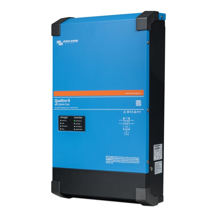 Convertisseur-chargeur Victron Quattro-II 48/5000/70-50/50 230 V 