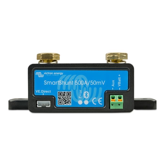 Contrôleur de batterie Victron Energy SmartShunt 500 A / 50 mV 