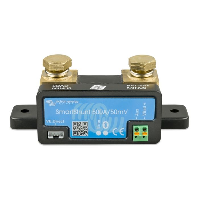 Contrôleur de batterie Victron Energy SmartShunt 500 A / 50 mV 