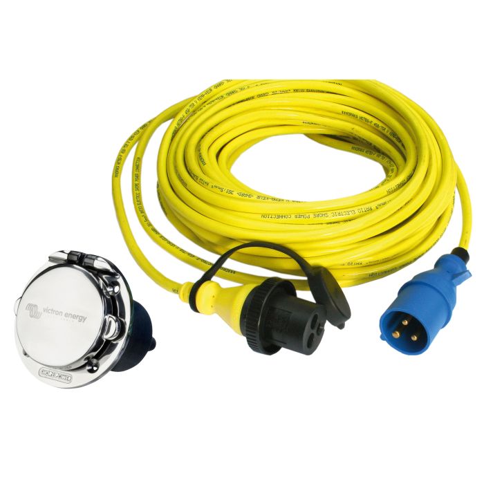 Entrée d'alimentation de quai Victron Energy 16 A 250 V IP56 