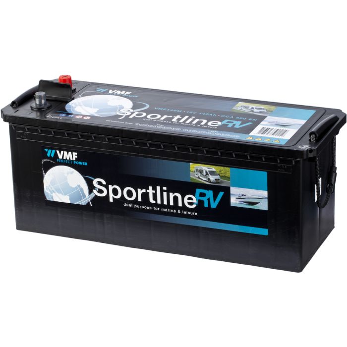 Batterie de démarrage VMF Sportline VMF140M 12 V 140 Ah 800 A – Plomb-acide (sans entretien)