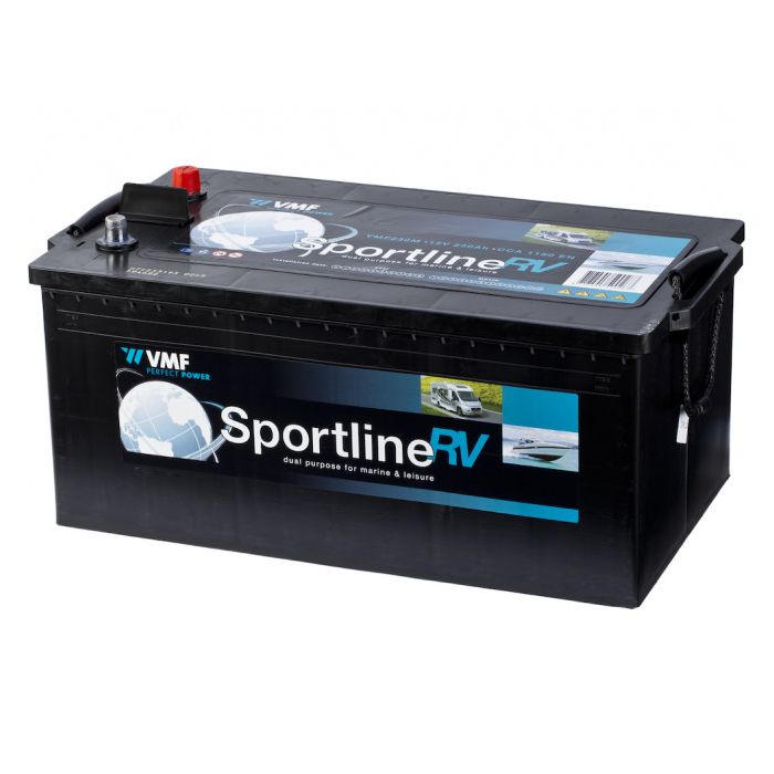 Batterie de démarrage VMF Sportline VMF230M 12 V 230 Ah 1150 A – Plomb-acide (sans entretien)