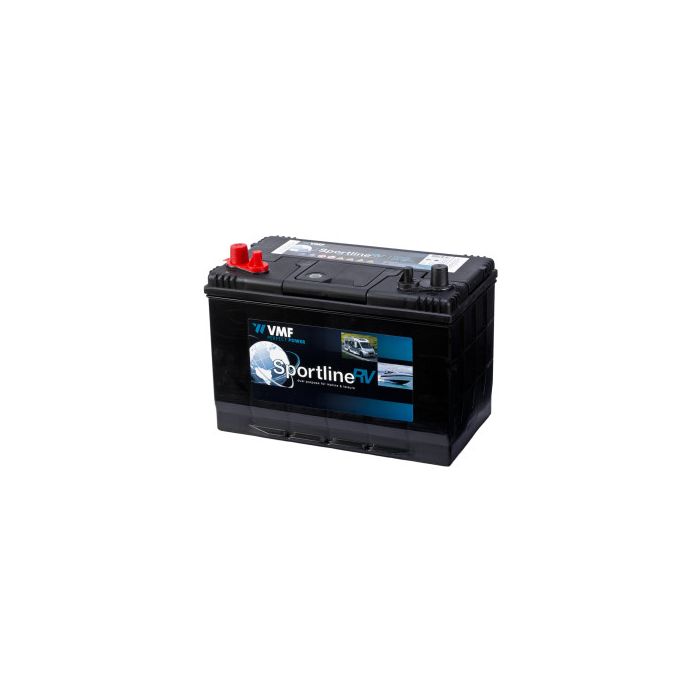 Batterie de démarrage VMF Sportline VMF27M 12 V 90 Ah 500 A – Plomb-acide (sans entretien)