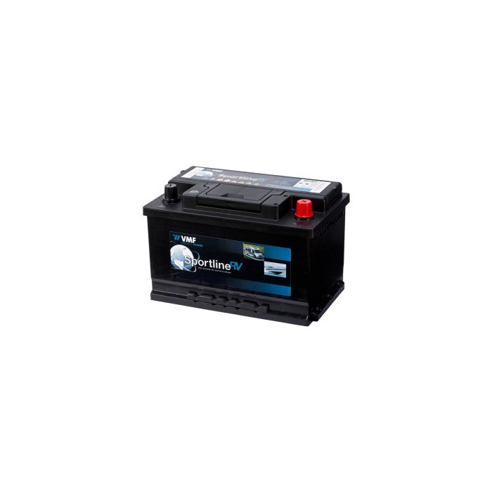 Batterie de démarrage VMF Sportline VMF70M 12 V 70 Ah 640 A – Plomb-acide (sans entretien)