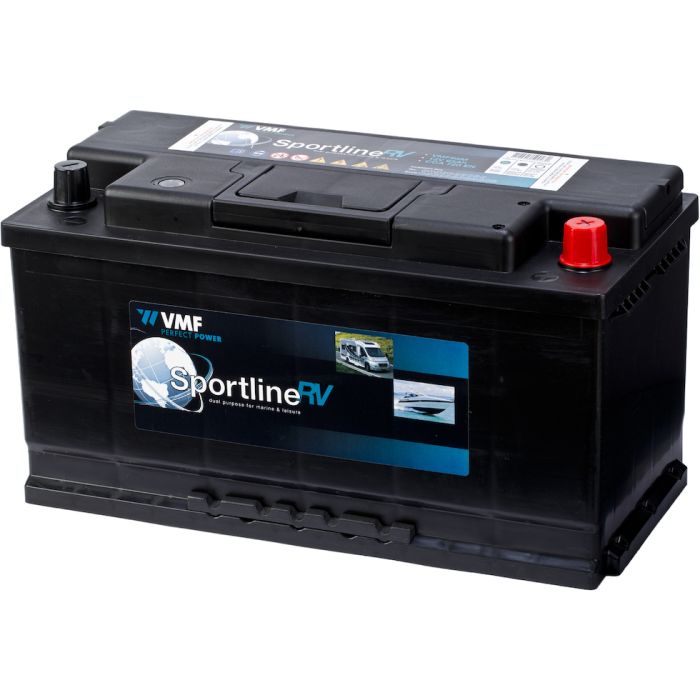 Batterie bateau & camping-car VMF Sportline VMF95M 12 V 95 Ah 720 A – Plomb-acide (sans entretien)