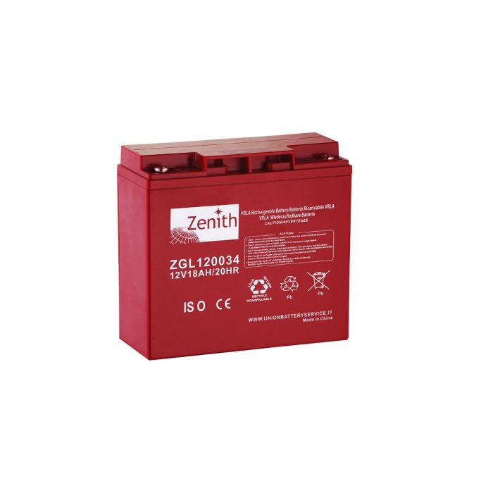 Batterie AGM VRLA Zenith ZGL120034 12 V 18 Ah – AGM