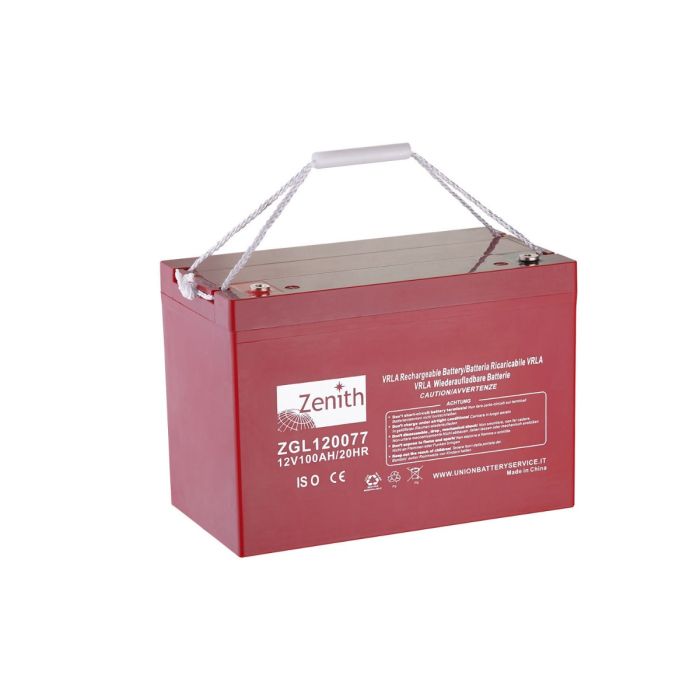 Batterie à décharge lente AGM Zenith ZGL120077 12 V 100 Ah – AGM