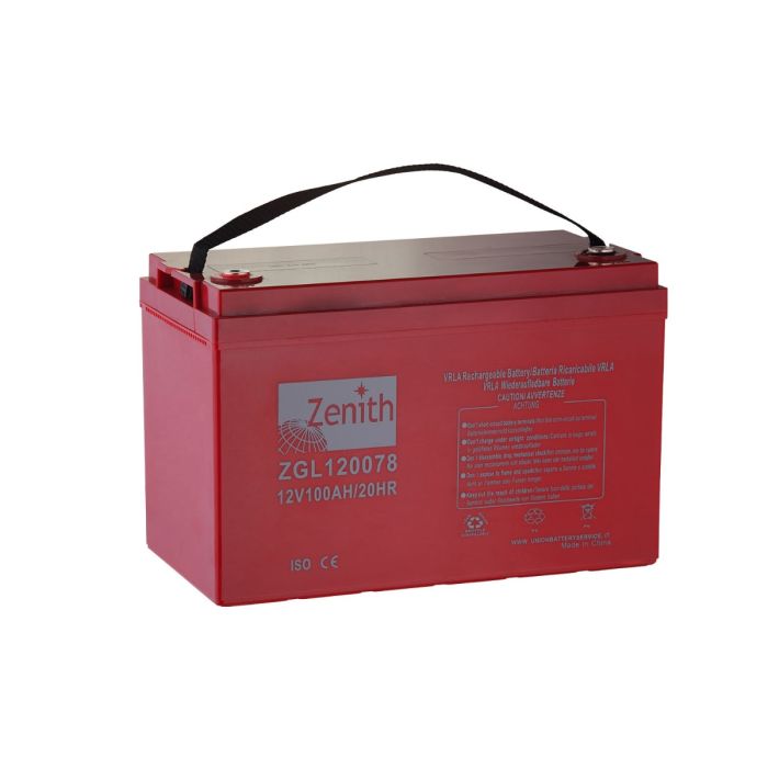 Batterie à décharge lente AGM Zenith ZGL120078 12 V 100 Ah – AGM
