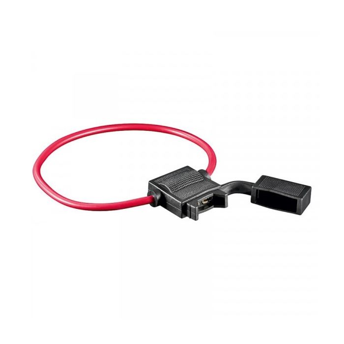 Porte-fusible étanche IP67 pour fusibles à lame ATO 1 mm² noir 