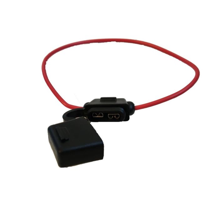 Porte-fusible étanche IP67 fusible à lame ATO 3 mm² noir 