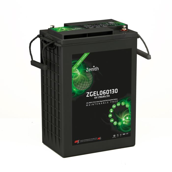 Batterie à décharge lente GEL Zenith ZGEL060130 6 V 340 Ah – GEL