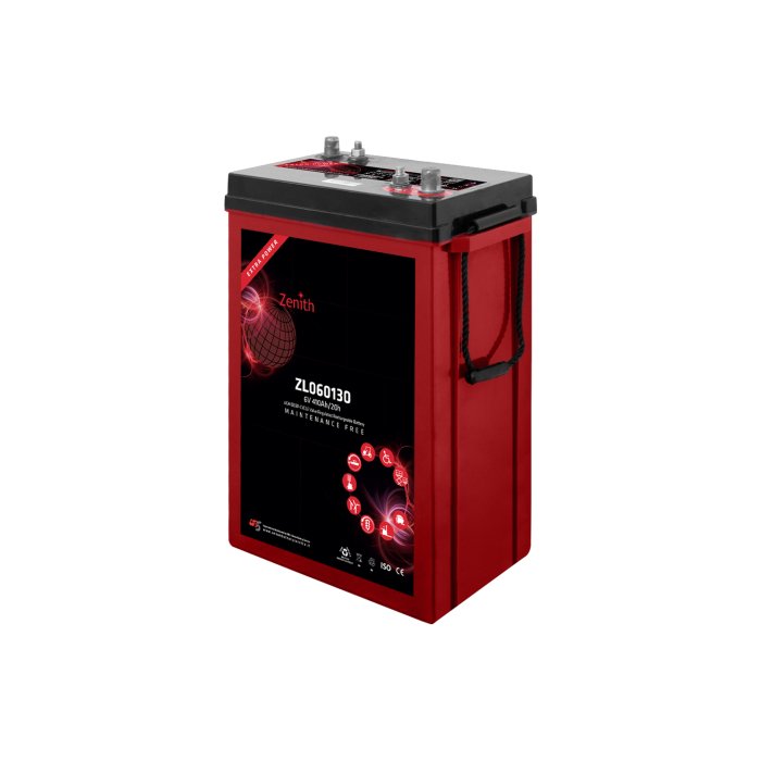 Batterie à décharge lente AGM Zenith ZL060130 6 V 400 Ah – AGM
