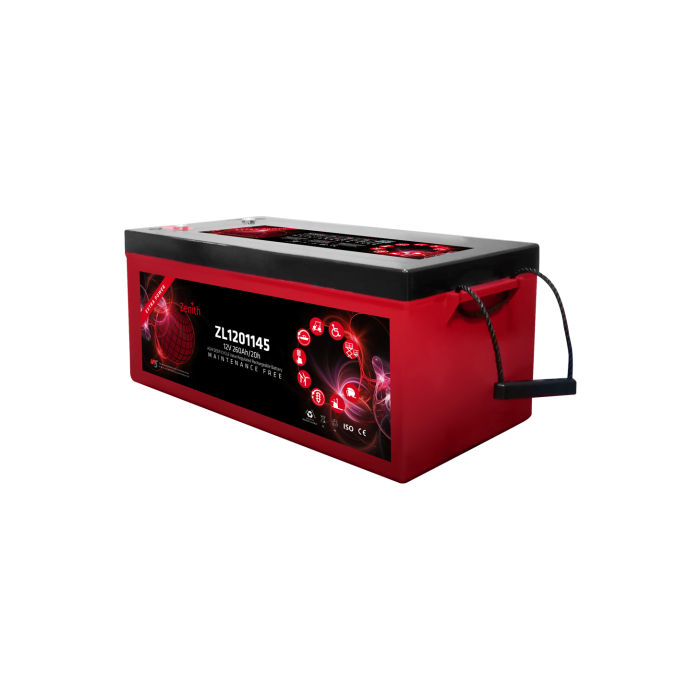 Batterie à décharge lente AGM Zenith ZL1201145 12 V 260 Ah – AGM