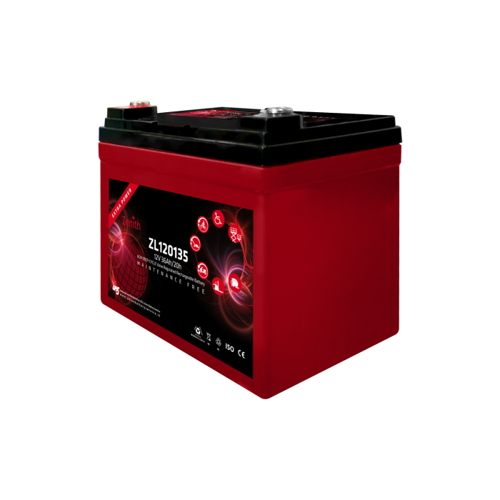 Batterie à décharge lente AGM Zenith ZL120135 12 V 35 Ah – AGM
