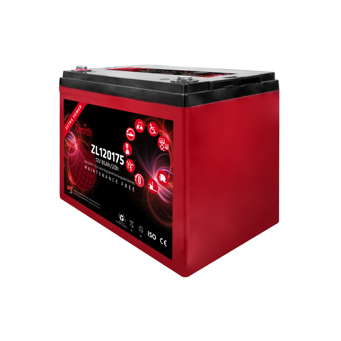 Batterie à décharge lente AGM Zenith ZL120175 12 V 85 Ah – AGM