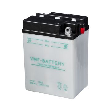 Batterie moto VMF Powersport B38-6A 6 V 13 Ah 120 A – Plomb-acide (électrolyte liquide)