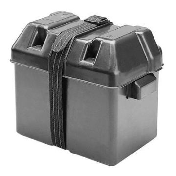 Bac à batterie L1 noir 290 x 200 x 210 mm 