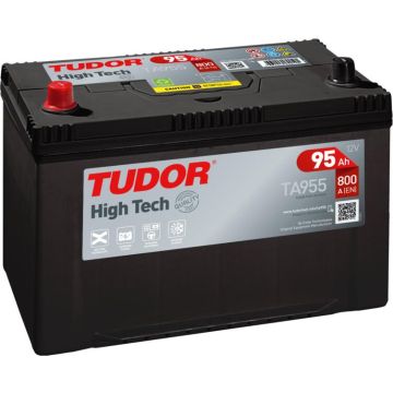 Batterie de démarrage Tudor High Tech TA955 12 V 95 Ah 800 A – Plomb-acide (sans entretien)