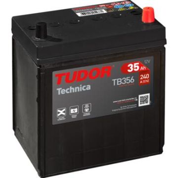 Batterie de démarrage Tudor Technica TB356 12 V 35 Ah 240 A – Plomb-acide (sans entretien)